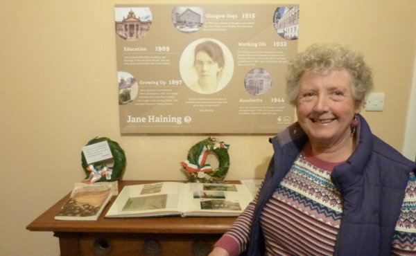 A Jane Haining emlékszoba megálmodója, Pam Mitchell